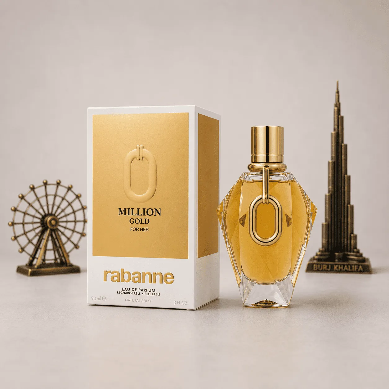 Rabanne Million Gold Eau de Parfum For Her – 90ml