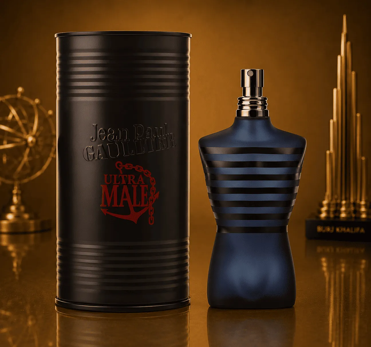 Ultra Male by Jean Paul Gaultier for Men 4.2 oz Eaude Toilette Intense Spray