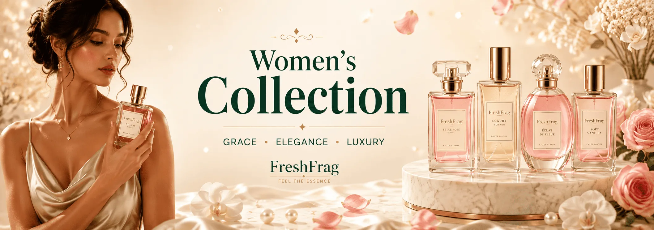 Women's Fragrance Collection Banner