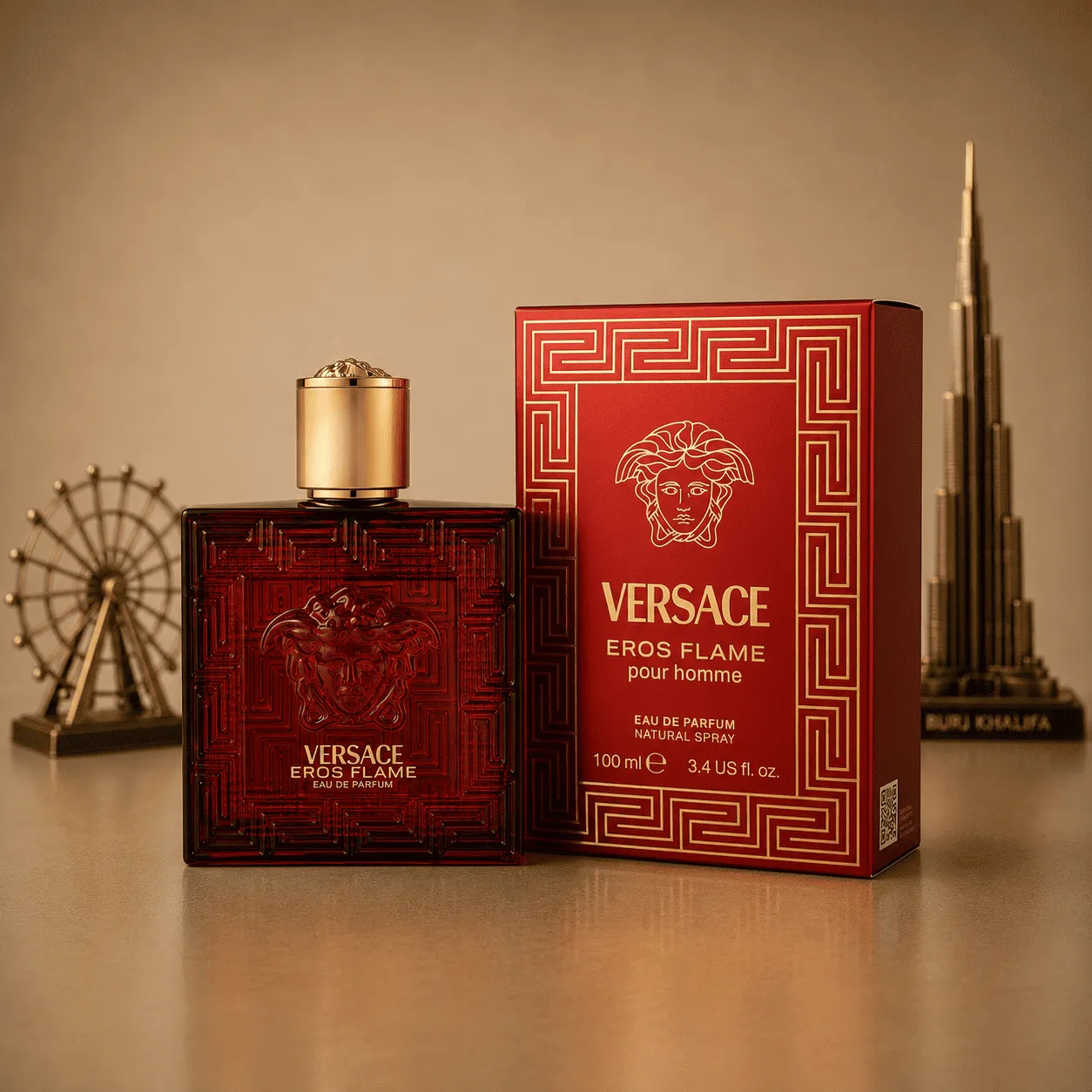 Versace Eros Flame Eau de Parfum 100ml | Original Men's Perfume UK